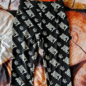 NWOT JUICY COUTURE spell out logo leggings xsmall